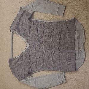 Grey Knit Sweater